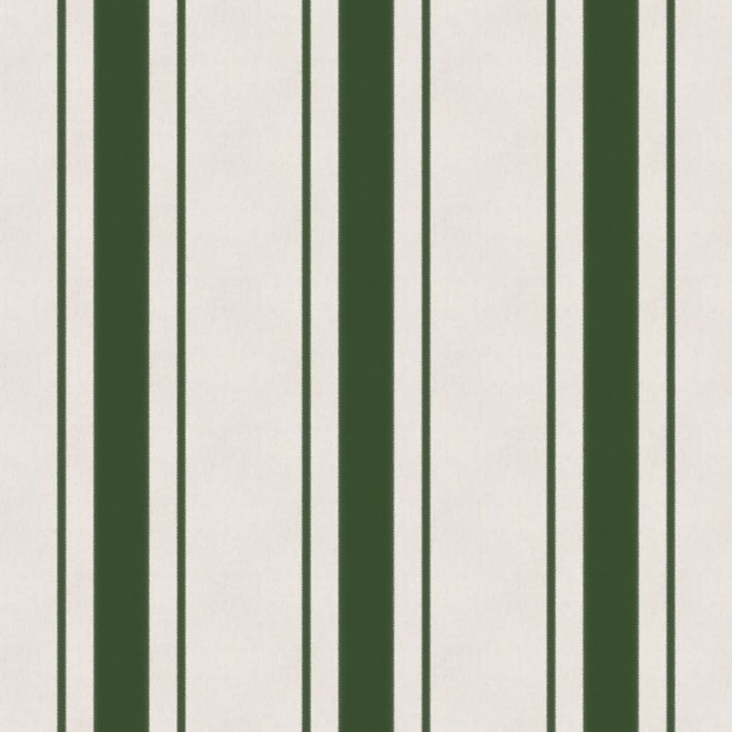 Forest Green Antique Vintage Mattress Ticking Stripe on Cream Wallpaper by paper_and_frill